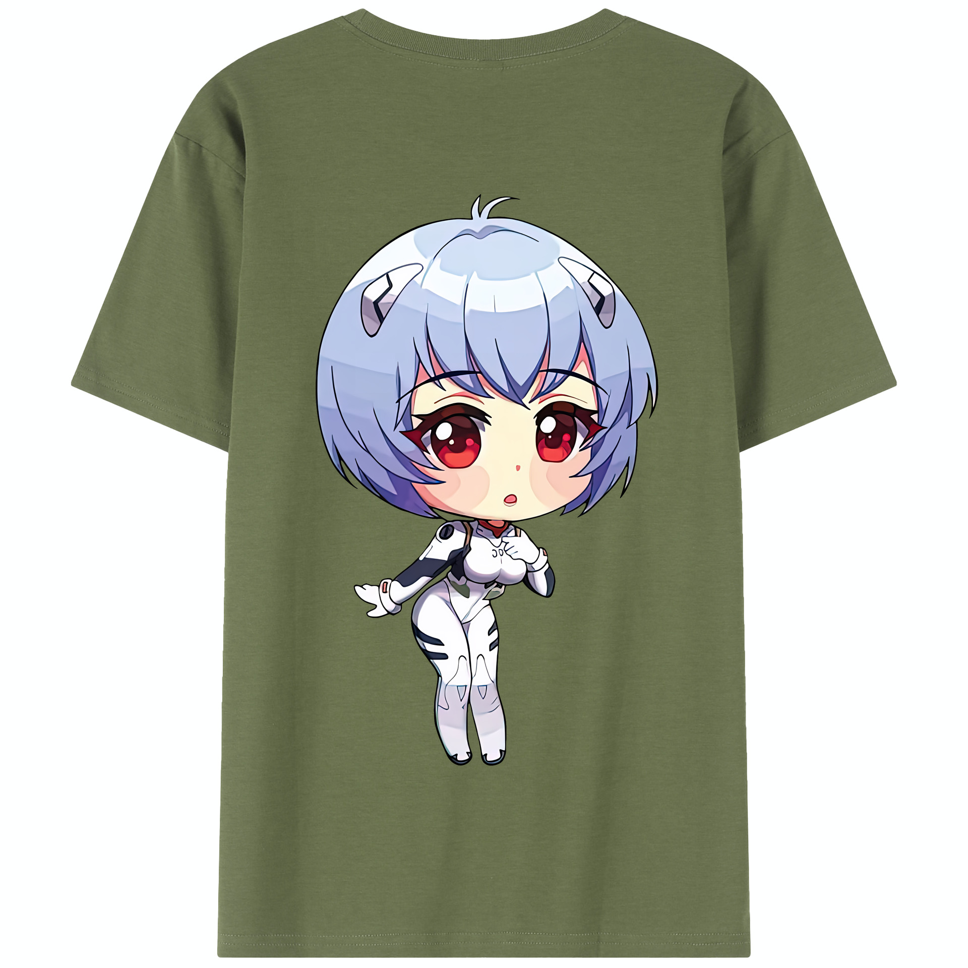 （画像用） EVA 新世紀エヴァンゲリオン 綿100％半袖Tシャツ（背面プリント）